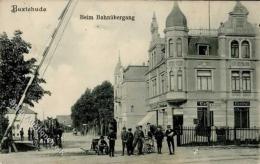Buxtehude (2150) Bahnübergang Cafe Central 1906 I-II - Sonstige & Ohne Zuordnung