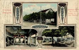 Halstenbek (2083) Bahnhofs Hortel Besitzer J. Krohn 1912 I-II - Sonstige & Ohne Zuordnung