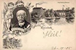 Reinbek (2057) Hotel Schloss Reinbek Bismarck  1905 I-II - Sonstige & Ohne Zuordnung