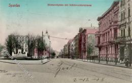 Spandau (1000) Bismarckplatz Schönwalderstraße 1908 I-II (fleckig) - Sonstige & Ohne Zuordnung