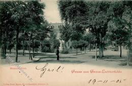 Lichterfelde (1000) Bismarckplatz Straßenbahn Fahrrad 1905 I-II Cycles - Sonstige & Ohne Zuordnung