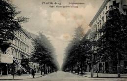 Charlottenburg (1000) Schillerstrasse Wilmersdorferstrasse Litfaßsäule 1915 II (fleckig VS/RS, Marke Entfernt - Sonstige & Ohne Zuordnung