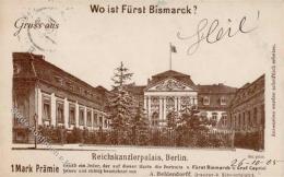 Berlin Mitte (1000) Reichskanzlerpalais 1905 I- - Autres & Non Classés