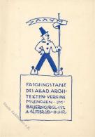 Studentika MÜNCHEN - FASCHINGSTANZ 1928 I - Schulen