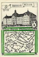 Studentika LANDSHUT - Hans-Schemm-Oberrealschule 1939 - Rücks. Klebestelle! - Schulen