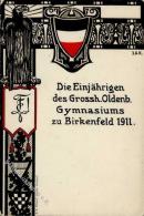 Studentika BIRKENFELD 1911 - Künstlerkarte I-II - Schulen