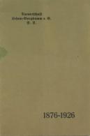 Turnen Bremen (2800) Lesum-Burgdamm Festschrift Zur 50 Jahr-Feier 1926 II (fleckig) - Gymnastik