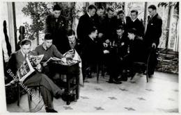 SCHACH - Foto-Ak FRANKFURT/Main - Kameradschaftshaus Langemarck 1935 - Kameraden Beim Schachspiel! I - Chess