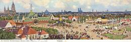 Schützenfest München (8000) XV. Bundesschießen Festplatz 1906 Klappkarte I-II - Tiro (armas)