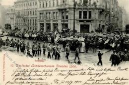 Schützenfest Dresden (O8000) Festzug 1900 I-II - Tiro (armi)