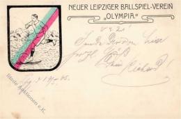 Fussball Neuer Leipziger Ballspiel Verein Olympia 1905 I-II (fleckig) - Calcio