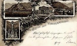 Vorläufer Oberammergau Lithographie 1890 I-II - Ohne Zuordnung