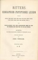 AK-Geschichte Ritters Geographisch Statistisches Lexikon Penzler, Johs. 1895 2 Bände Nachschlagwerk über Jeden - Sin Clasificación