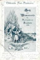 FAHRRAD - Fest-Postkarte RADFAHRER-BLUMENCORSO FRANKFURT/Main 1898 I-II - Other & Unclassified