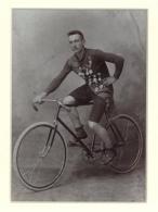 Fahrrad Kabinett Foto Eines Hochdekorierten Radsportlers Um 1910 I-II Cycles - Altri & Non Classificati