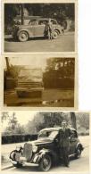 Auto Meist Oldtimer Partie Mit Circa 90 Fotos Div. Formate I-II - Andere & Zonder Classificatie