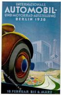 Automobilausstellung Berlin (1000) Charlottenburg 1938  I-II - Andere & Zonder Classificatie