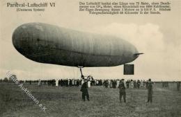 Parseval Luftschiff VI  1910 I-II - Zeppeline