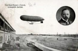 Parseval Chemnitz (O9000) Sportplatz 1910 I-II - Zeppeline