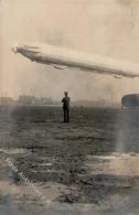 ZEPPELIN - Foto-Ak O FRANKFURT/MAIN 1910 I-II - Airships