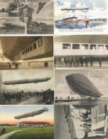 Zeppelin Partie Mit Circa 30 Ansichtskarten I-II Dirigeable - Dirigeables