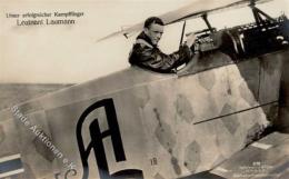 Sanke, Pilot Nr. 670 Laumann Leutnant Foto AK I- - Altri & Non Classificati