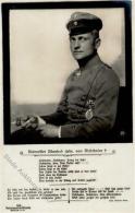 Sanke, Pilot Nr. 619 Richthofen V. Frhr. Manfred Foto AK I- - Andere & Zonder Classificatie
