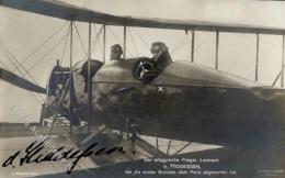 Piloten WK I Leutnant Von Hiddessen Mit Unterschrift Foto-Karte I-II - Sonstige & Ohne Zuordnung