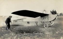 Sanke, Flugzeug Nr. 366 Jeannin Eindecker Foto AK I- Aviation - Other & Unclassified