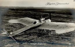 Sanke, Flugzeug Nr. 237 Krieger Eindecker Flugplatz Johannisthal Foto AK I- Aviation - Autres & Non Classés