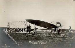 Sanke, Flugzeug Nr. 232 Montage Wettbewerb Röwer Eindecker Foto AK I- Aviation - Sonstige & Ohne Zuordnung