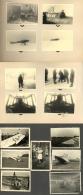 Flugzeug WK II Partie Mit über 70 Fotos In 2 Alben U. 1x Gerahmt Viele Abbildungen Von Fliegern I-II Aviation - Autres & Non Classés