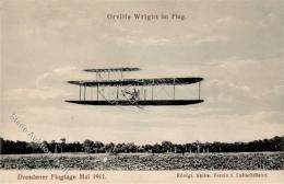 Flugtag Dresden (O8000) Orville Wright Im Flug  1911 I-II - Altri & Non Classificati