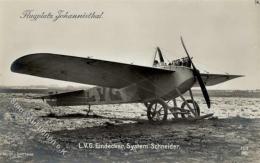 Flugzeug Vor 1945 L. V. G. Eindecker System Schneider Flugplatz Johannisthal Foto AK I-II Aviation - Weltkrieg 1939-45