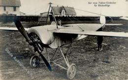 Flugzeug Vor 1945 Focker Eindecker Foto AK I-II Aviation - Guerre 1939-45