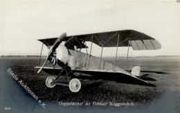 Flugzeug Vor 1945 Doppeldecker Der Gothaer Waggonfabrik Foto AK I-II Aviation - Oorlog 1939-45