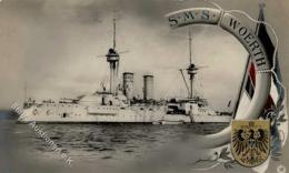 Marine - Galerie SMS Woerth Foto AK I-II - Oorlog 1914-18