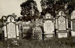 Judaika - Judenfriedhof WLADIMIR WOLINSKY, 1916 Foto-Ak, I-II Judaisme - Judaika