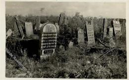 Judaika - Judenfriedhof KISIELIN, Hdschrftl. Auf Foto-Ak, I Judaisme - Judaika