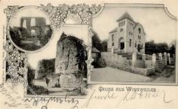 Synagoge WINNWEILER,Pfalz - I-II Synagogue - Judaika