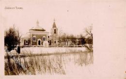 Synagoge RUSSLAND - Winter-Foto-Ak Jüdischer Tempel", 1917 I-I" Synagogue - Judaika