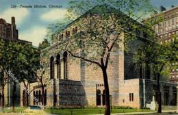 Synagoge Chicago USA Ansichtskarte I-II Synagogue - Judaika