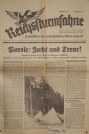 Buch WK II Zeitung Reichssturmfahne Kampfblatt Der Schwäbischen Hitler Jugend Juli 1936 I-II (fleckig) Journal - Weltkrieg 1939-45