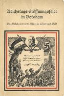 Buch WK II Reichstags Eröffnungsfeier In Potsdam Hrsg. Hupfeld, Hans 1933 Verlag A. W. Hann's Erben 61 Seiten Viele - Weltkrieg 1939-45