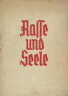 Buch WK II Rasse Und Seele Clauß, Ludwig Ferdinand Dr. 1933 Verlag J. F. Lehmann 188  Seiten Viele Abbildungen II - Weltkrieg 1939-45