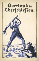 Buch WK II Oberland In Oberschlesien Verlag Die Deutschen Baumeister 31 Seiten Div. Abbildungen Und Karte II - Weltkrieg 1939-45