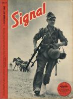 Buch WK II  Signal, Zeitschrift November 1942 Heft 21 Deutscher Verlag Berlin 39 Seiten Sehr Viele Abbildungen II - Weltkrieg 1939-45