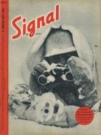 Buch WK II  Signal, Zeitschrift Januar 1943 Heft 2 Deutscher Verlag Berlin 39 Seiten Sehr Viele Abbildungen II - War 1939-45