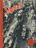 Buch WK II  Signal, Zeitschrift Februar 1943 Heft 4 Deutscher Verlag Berlin 39 Seiten Sehr Viele Abbildungen II - Weltkrieg 1939-45