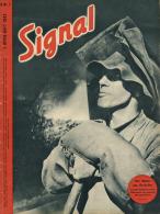 Buch WK II  Signal, Zeitschrift April 1942 Heft 7 Deutscher Verlag Berlin 39 Seiten Sehr Viele Abbildungen II - Guerra 1939-45